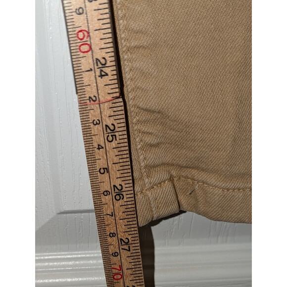 LL Bean Jeans Women's 10P Tan Straight Leg Classic Fit - Picture 4 of 8